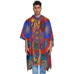 Men s Hooded Rain Ponchos 