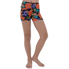 Kids  Lightweight Velour Yoga Shorts 