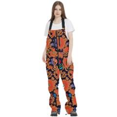 Women s Front Zip Ski And Snowboard Bib Pants 