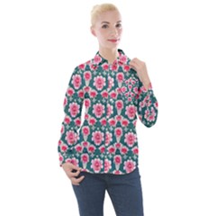 Women s Long Sleeve Pocket Shirt 