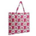 Zipper Large Tote Bag 