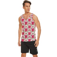 Men s Wide Collar Tank Top 