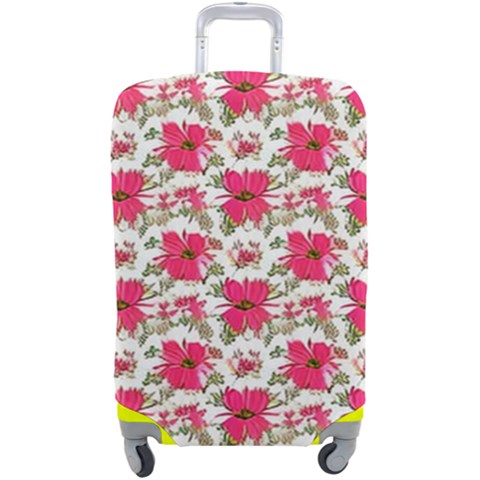 Retro 1880s Flowers Pattern 14 Luggage Cover (Large) from ArtsNow.com