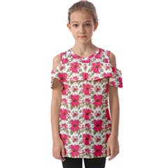 Fold Over Open Sleeve Top 