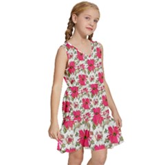 Kids  Sleeveless Tiered Mini Dress 