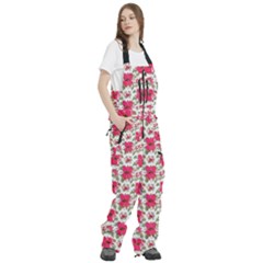 Women s Front Zip Ski And Snowboard Bib Pants 