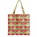 Zipper Grocery Tote Bag 