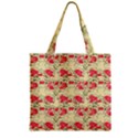 Zipper Grocery Tote Bag 