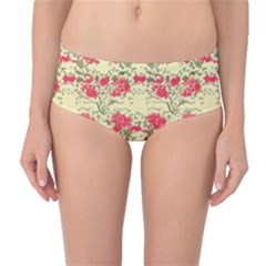 Mid-Waist Bikini Bottoms 