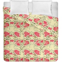 Retro 1880s Flowers Pattern 18 Duvet Cover Double Side (King Size) from ArtsNow.com