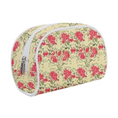 Retro 1880s Flowers Pattern 18 Make Up Case (Small) from ArtsNow.com