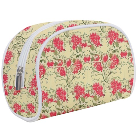 Retro 1880s Flowers Pattern 18 Make Up Case (Large) from ArtsNow.com