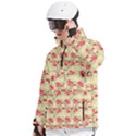 Men s Pullover Zip Ski and Snowboard Waterproof Breathable Jacket 