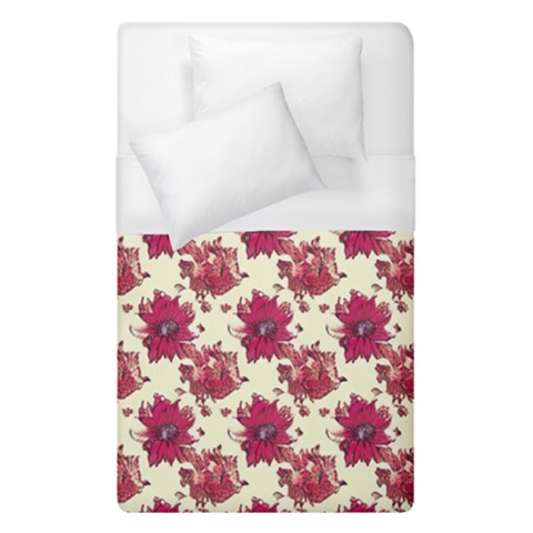 Retro 1880s Flowers Pattern 21 Duvet Cover (Single Size) from ArtsNow.com