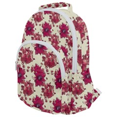 Rounded Multi Pocket Backpack 