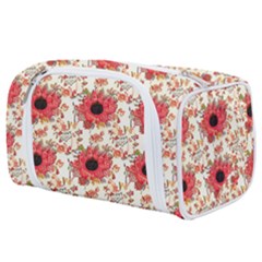 Retro 1880s Flowers Pattern 23 Toiletries Pouch from ArtsNow.com