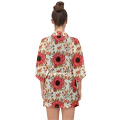 Half Sleeve Chiffon Kimono 