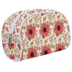 Retro 1880s Flowers Pattern 23 Make Up Case (Medium) from ArtsNow.com