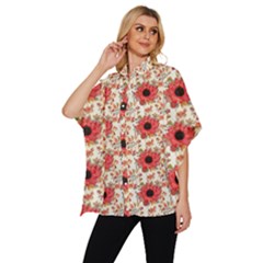 Women s Batwing Button Up Shirt 