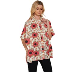 Women s Batwing Button Up Shirt 