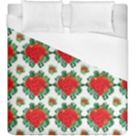 Retro 1880s Flowers Pattern 13 Duvet Cover (King Size)