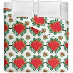 Retro 1880s Flowers Pattern 13 Duvet Cover Double Side (King Size) from ArtsNow.com