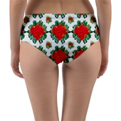 Reversible Mid-Waist Bikini Bottoms 