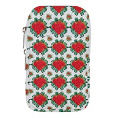 Retro 1880s Flowers Pattern 13 Waist Pouch (Large) from ArtsNow.com