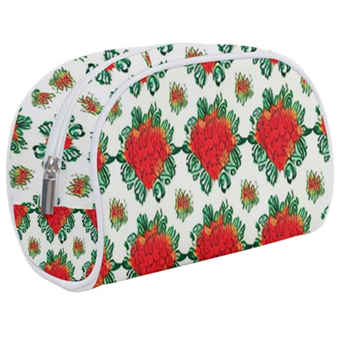 Retro 1880s Flowers Pattern 13 Make Up Case (Medium) from ArtsNow.com