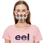 Retro 1880s Flowers Pattern 13 Cloth Face Mask (Adult)