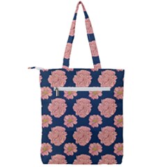 Double Zip Up Tote Bag 