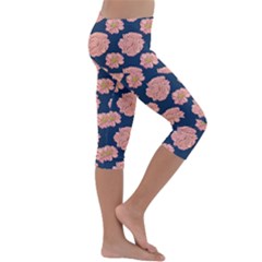 Kids  Lightweight Velour Capri Leggings  