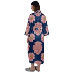 Maxi Satin Kimono 