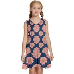 Kids  Sleeveless Tiered Mini Dress 