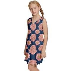 Kids  Sleeveless Tiered Mini Dress 