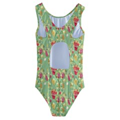 Kids  Cut-Out Back One Piece Swimsuit 