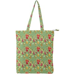 Double Zip Up Tote Bag 