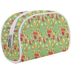 Retro 1880s Flowers Pattern 17 Make Up Case (Large) from ArtsNow.com