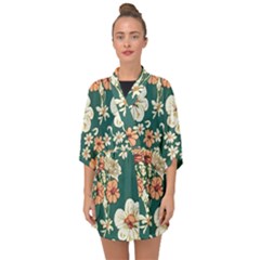 Half Sleeve Chiffon Kimono 