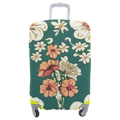 Retro 1880s Flowers Pattern 20 Luggage Cover (Medium) from ArtsNow.com