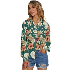 Women s Long Sleeve Button Up Shirt 