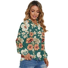 Women s Long Sleeve Button Up Shirt 