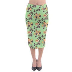 Midi Pencil Skirt 