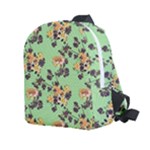 Retro 1880s Flowers Pattern 24 Kids  Age 2-4 Lightweight Preschool Backpack