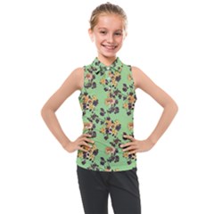 Kids  Sleeveless Polo T-Shirt 