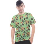 Retro 1880s Flowers Pattern 24 Men s Sport Top