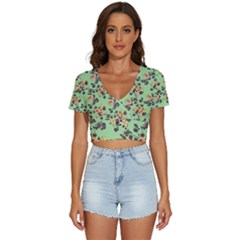 V-Neck Crop Top 