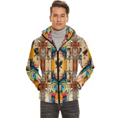 Men s Hooded Quilted Jacket 