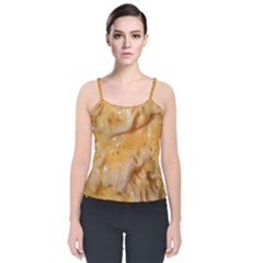 Velvet Spaghetti Strap Top 