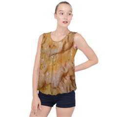 Bubble Hem Chiffon Tank Top 